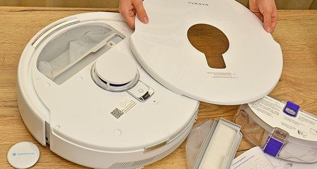 Narwal Freo X Ultra Saugroboter mit Wischfunktion im Test - SGS-zertifizierte Filtrationseffizienz von über 99%