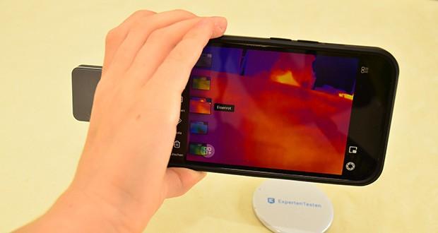 InfiRay P2 Pro Wärmebildkamera für IOS im Test - Umfassender Temperaturbereich