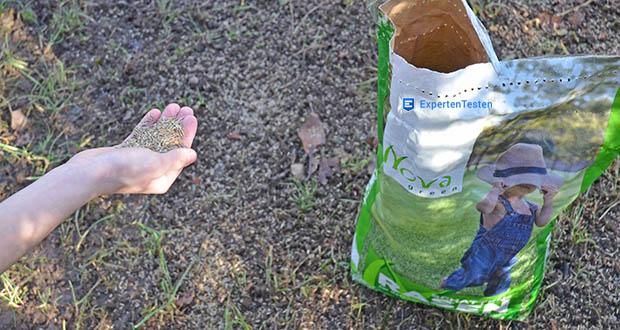 NovaGreen Schattenrasen Premium 2,5kg im Test - Ideal für kühle, feuchte Bedingungen