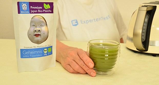 Matchatto Bio Japan Matcha Tee Pur im Test - Gesundheitlicher Nutzen durch Inhaltsstoffe