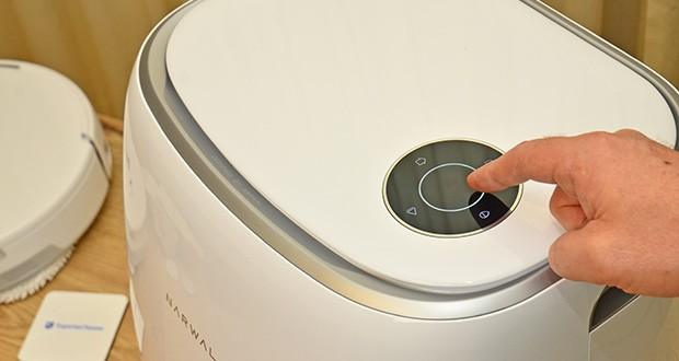 Narwal Freo X Ultra Saugroboter mit Wischfunktion im Test - Selbstreinigungs- und Selbsttrocknungsfunktionen