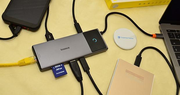 Baseus 10-in-1 USB-C Docking Station im Test - Plug-and-Play-Komfort
