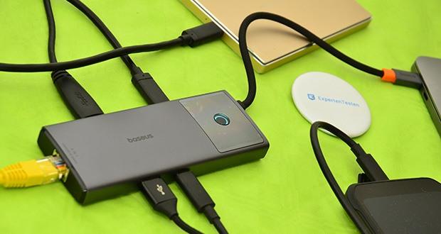 Baseus 6-in-1 USB-C Docking Station im Test - Plug & Play Kompatibilität