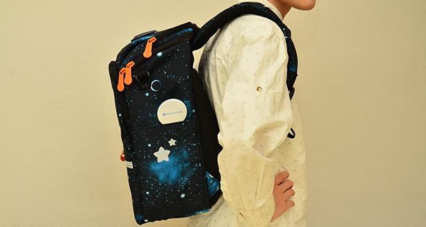 GMT LIGHT 6-Teiliges Schulranzen-Set Raumschiff im Test - Optimale Gewichtsverteilung