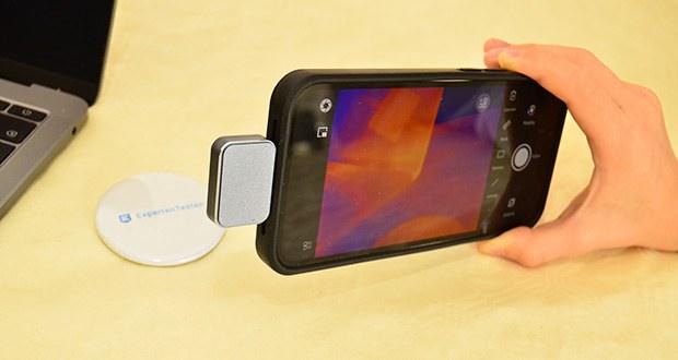 InfiRay P2 Pro Wärmebildkamera für IOS im Test - Full-HD-Aufnahmekompatibilität