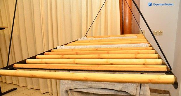 MyZone Wäscheständer zur Deckenmontage im Test - Robust und langlebig