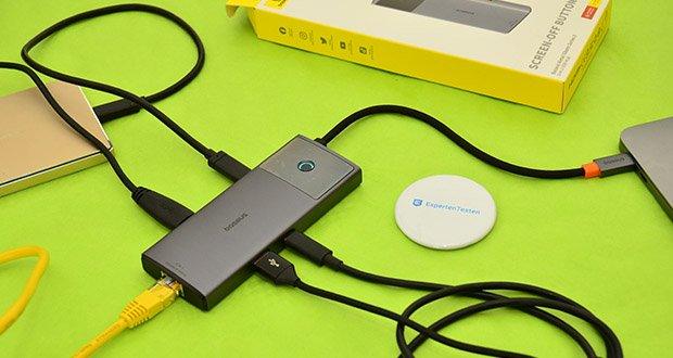 Baseus 6-in-1 USB-C Docking Station im Test - 4K@60Hz Ultra-Klare Videoausgabe