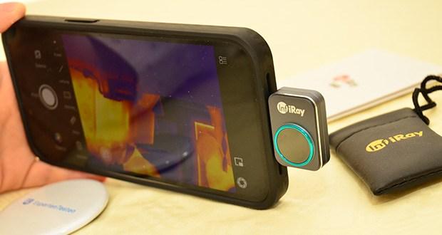 InfiRay P2 Pro Wärmebildkamera für IOS im Test - Einstellbarer Temperaturanzeigebereich