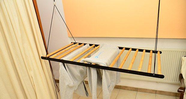 MyZone Wäscheständer zur Deckenmontage im Test - Ästhetik trifft Funktionalität