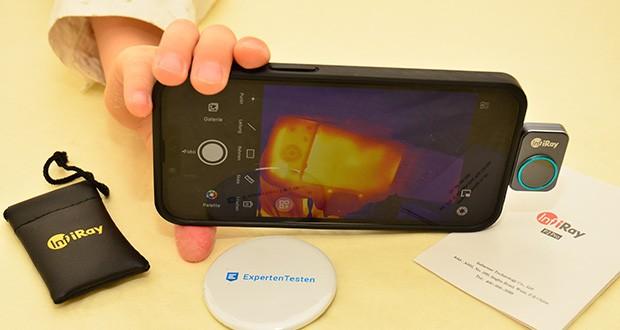 InfiRay P2 Pro Wärmebildkamera für IOS im Test - Weltkleinste Wärmebildkamera
