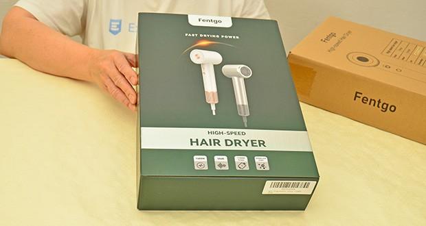 Fentgo Ionen Haartrockner mit Diffusor im Test - 12 Monate Garantie