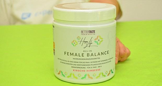 HAPPY LIFE Female Balance im Test - Förderung der psychischen Funktion
