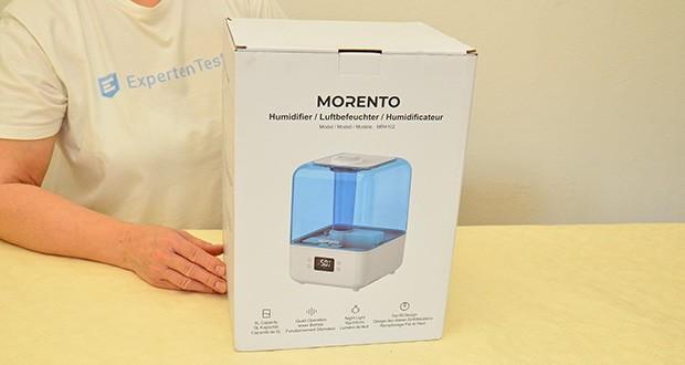 MORENTO MR4102 Luftbefeuchter im Test - Fortschrittliche Ultraschall-Nebel-Technologie