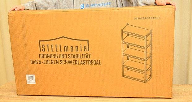STEELmania Schwerlastregal im Test - Kundenzufriedenheit durch getestete Qualität