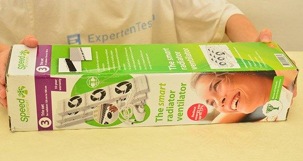 Speedcomfort Heizkörperventilator Set mit 3 Stück im Test - Spart bis zu 22% Gaskosten