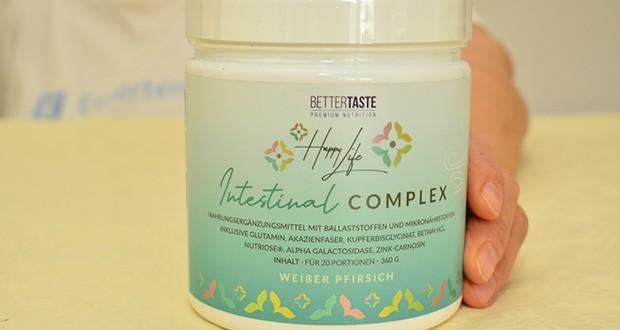 HAPPY LIFE Intestinal Complex im Test - UnterstĂĽtzt die Darmflora