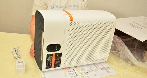 MORENTO HY4866 Luftreiniger im Test - CADR 300m³/h