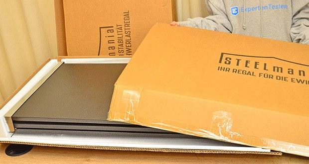 STEELmania Schwerlastregal im Test - Hochwertige Materialien