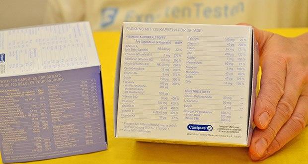 amitamin Fertil F Phase 2 Kapseln für Schwangerschaft und Stillzeit im Test - Beinhaltet 24 essenzielle Mikronährstoffe