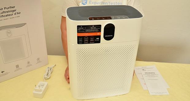 MORENTO HY4866 Luftreiniger im Test - Modernes Design
