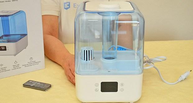 MORENTO MR4102 Luftbefeuchter im Test - Weißes, elegantes Design