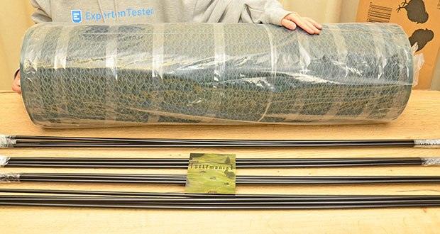 SELFmania Hühnerzaun im Test - Mit 18 Befestigungsstäben komplett ausgestattet