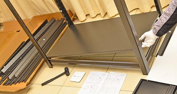 STEELmania Schwerlastregal im Test - Schneller und einfacher Aufbau