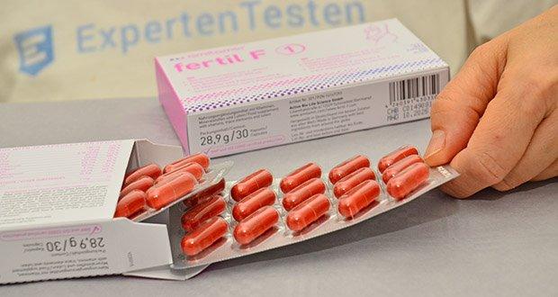 amitamin Fertil F Phase 1 Kinderwunsch Kapseln im Test - Unterstützt bis zum 3. Schwangerschaftsmonat