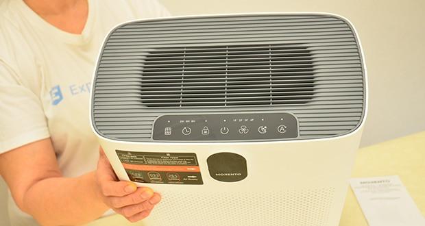 MORENTO HY4866 Luftreiniger im Test - Automatische Luftqualitätsanpassung