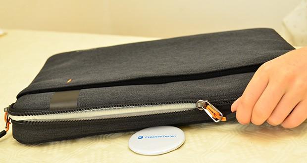 Inateck Laptoptasche 13 Zoll LB01011-13S Schwarz im Test - Hochwertiger ReiĂźverschluss