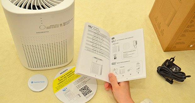 MORENTO HY1800 Luftreiniger im Test - 99,97% Partikelfilterung