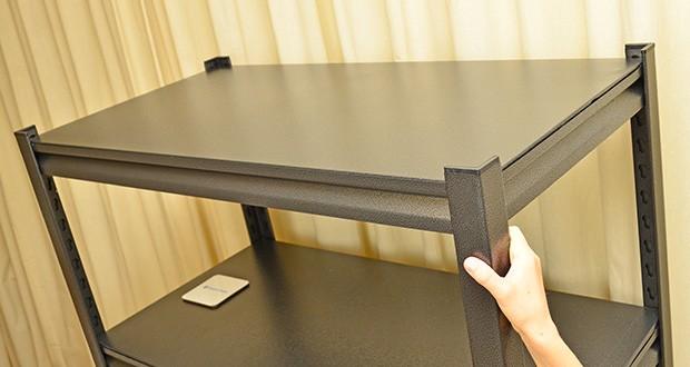 STEELmania Schwerlastregal im Test - 180 kg Tragkraft pro Ebene