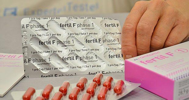 amitamin Fertil F Phase 1 Kinderwunsch Kapseln im Test - Hergestellt in Deutschland