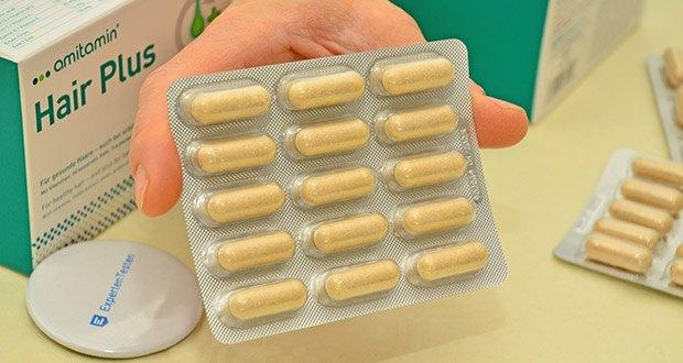 amitamin Hair Plus Haar Vitamine im Test - Hergestellt in Deutschland