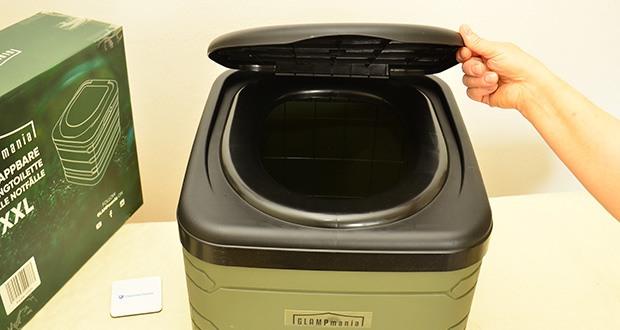 GLAMPmania Campingtoilette XXL Round im Test - Flexibel einsetzbar in verschiedenen Outdoor-Situationen