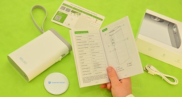 Nelko P21 Mini Etikettendrucker im Test - Ausführliche Anleitung