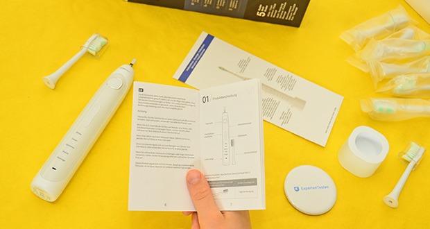 Operan Elektrische Zahnbürste weiß im Test - Praktische Bedienungsanleitung