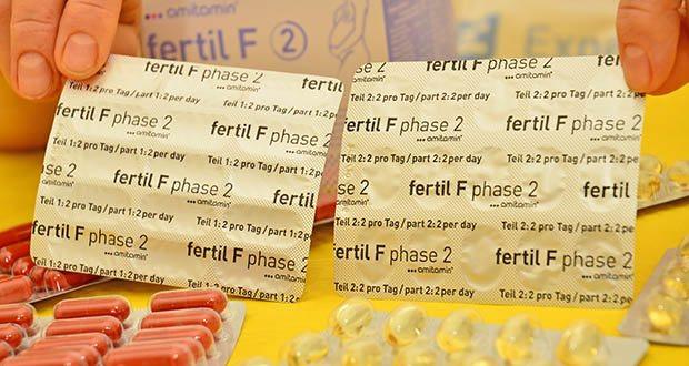 amitamin Fertil F Phase 2 Kapseln fĂĽr Schwangerschaft und Stillzeit im Test - Frei von unerwĂĽnschten Farb- und FĂĽllstoffen, glutenfrei und lactosefrei