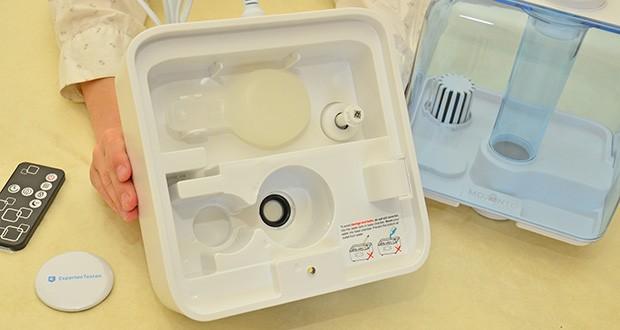 MORENTO MR4102 Luftbefeuchter im Test - 360° drehbare Nebeldüse