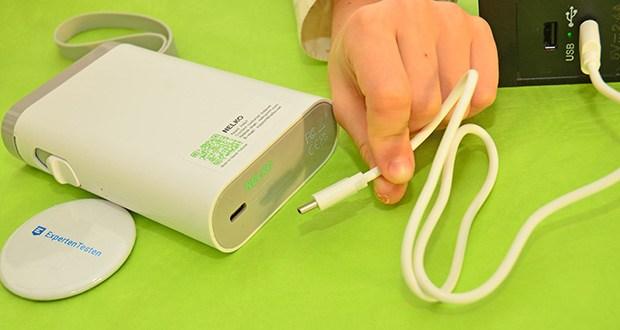 Nelko P21 Mini Etikettendrucker im Test - Langlebiger, wiederaufladbarer Akku