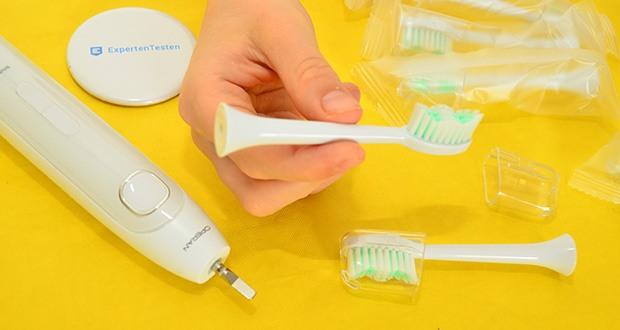 Operan Elektrische Zahnbürste weiß im Test - Dupont-Bürstenköpfe für hohe Qualität