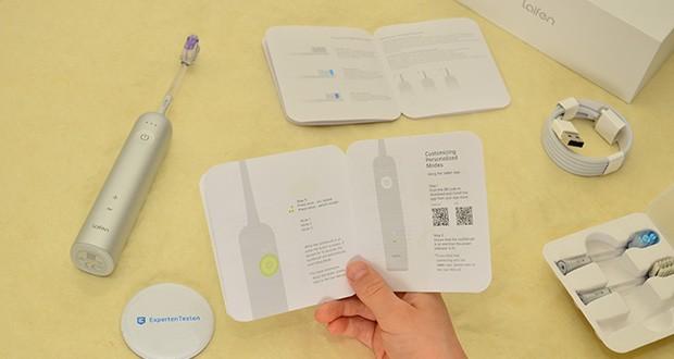 Laifen Wave Elektrische Zahnbürste im Test - Wellen-App zur Personalisierung der Bürsteneinstellungen