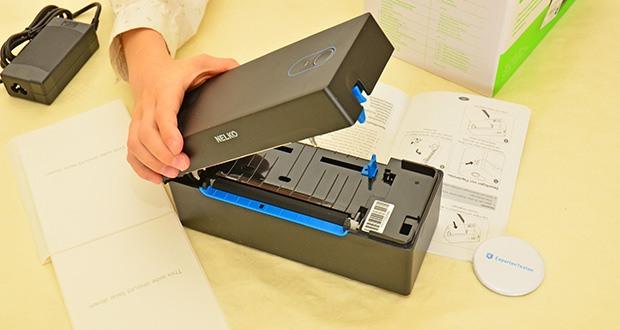Nelko PL70e Bluetooth DHL Etikettendrucker im Test - Einfarbiger Thermoldruck