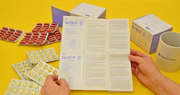 amitamin Fertil F Phase 2 Kapseln fĂĽr Schwangerschaft und Stillzeit im Test - Sicher fĂĽr alle Frauen dank bioverfĂĽgbarem Folat