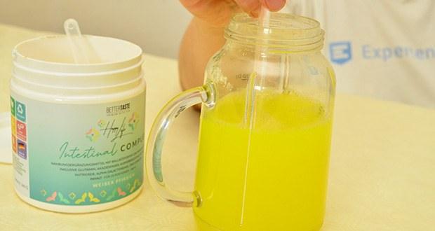 HAPPY LIFE Intestinal Complex im Test - Löst sich leicht in Wasser