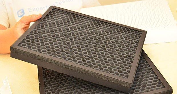 MORENTO HY4866 Luftreiniger im Test - Aktivkohlepartikel