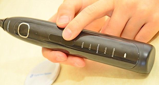 Operan Sonic Elektrische Zahnbürste mit Reisebox schwarz im Test - 5 Bürsten-Modi