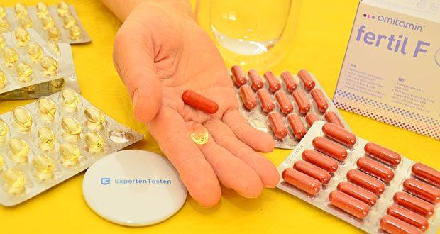 amitamin Fertil F Phase 2 Kapseln fĂĽr Schwangerschaft und Stillzeit im Test - Optimale Dosierung wichtiger Vitamine und Mineralien