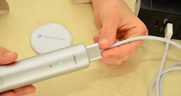 Laifen Wave Elektrische Zahnbürste im Test - Zwei leistungsstarke Li-Ionen Batterien