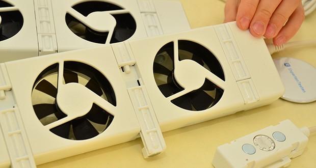 Speedcomfort Heizkörperventilator Set mit 3 Stück im Test - Verbesserte Wärmeverteilung im Raum